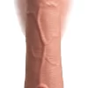 King Cock Elite Silikonowy Wibrator 15 cm z przyssawką i