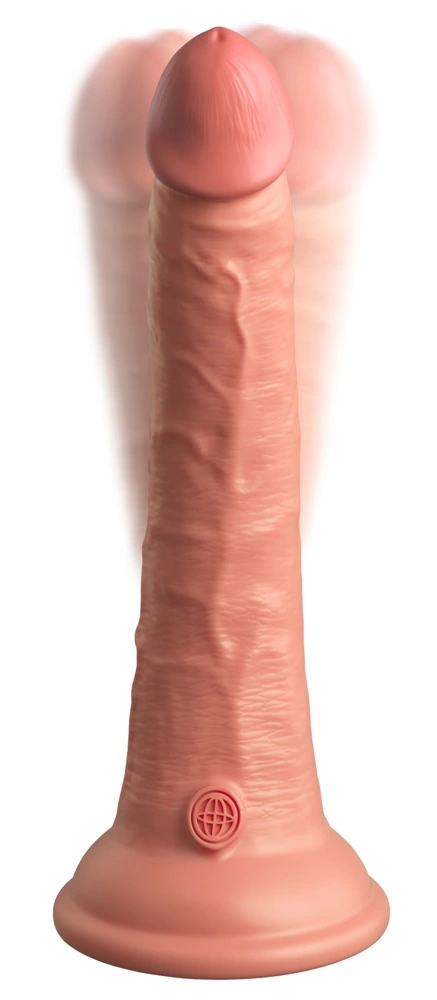King Cock Elite Silikonowy Model Intymny z Pilotem 18 cm