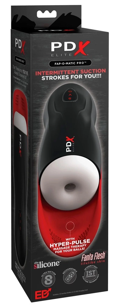 PDX Elite Fap-O-Matic Pro Intimate Machine with Suction &