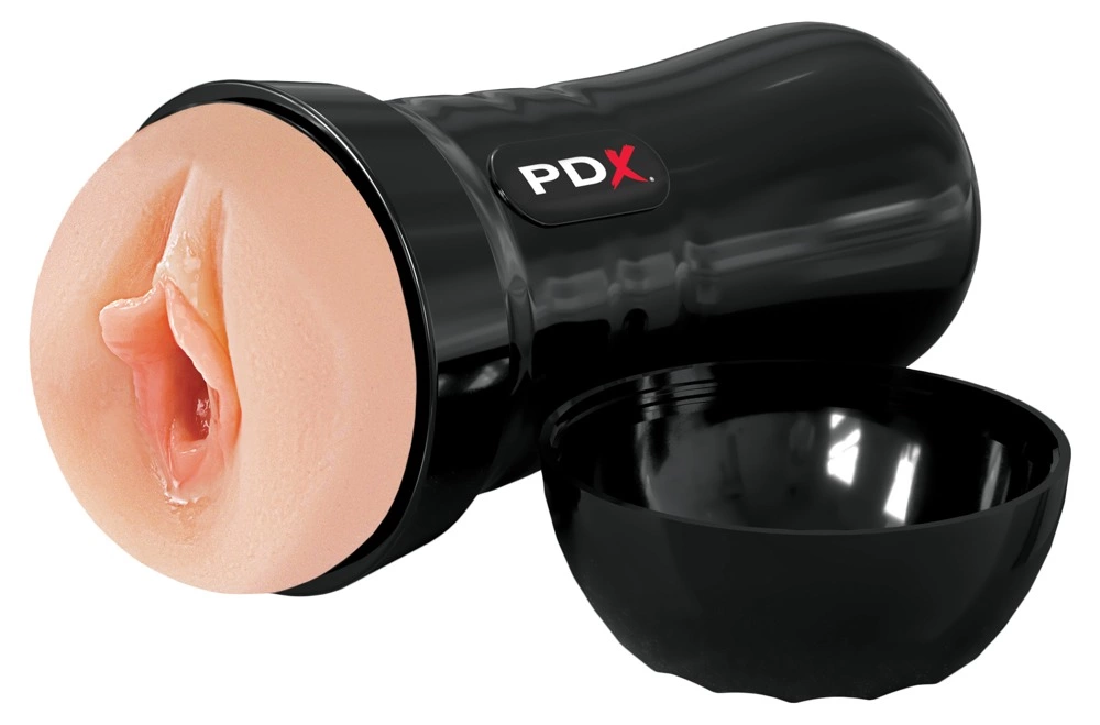 PDX Extreme Wet Pussies Super Juicy Water-Activated Intimate Device combines an ergonomic design for comfortable