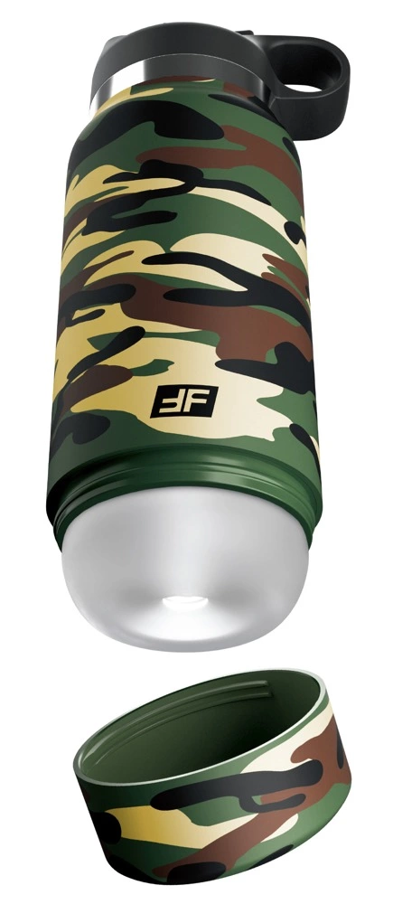 PDX FapFlask Happy Camper Fros is a automatic masturbator designed for comfortable use