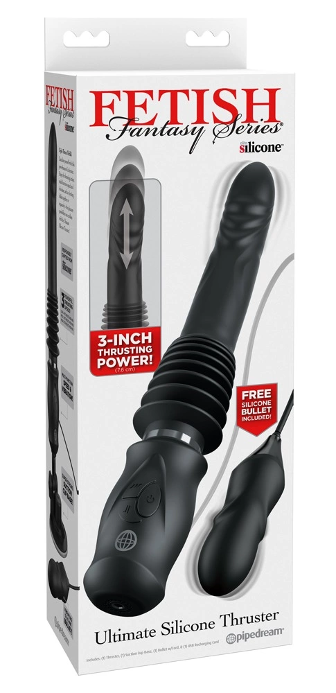 Fetish Fantasy Series Ultimate Silicone Thruster - Anelma Pipedream FFS Ultimate Silicone Thruster - vibraattori
