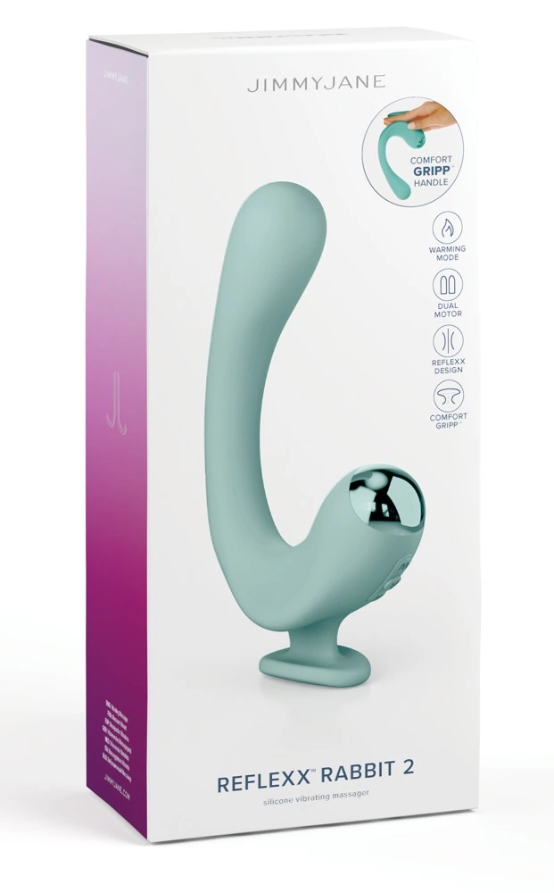 JimmyJane Reflexx Rabbit 2 silikonowy model z funkcją - vibraattori