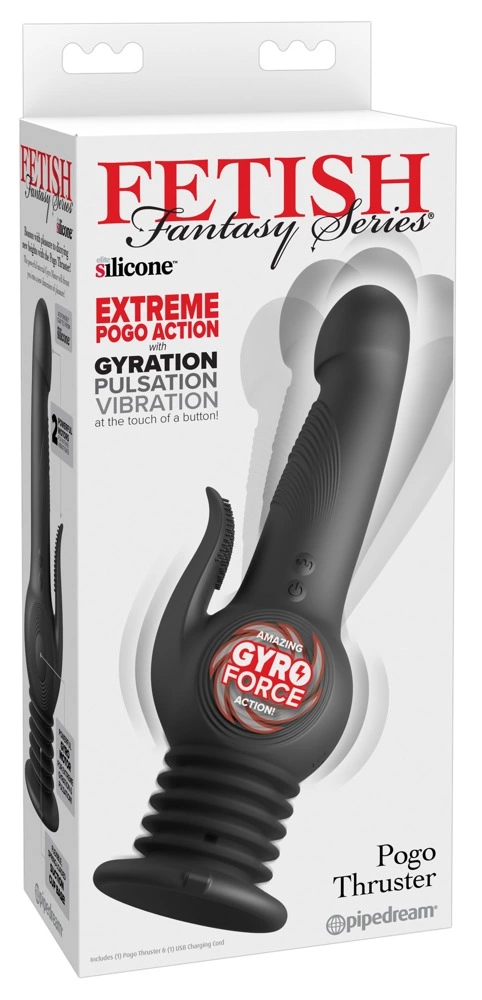 Fetish Fantasy FFS Pogo Thruster Black - vibraattori