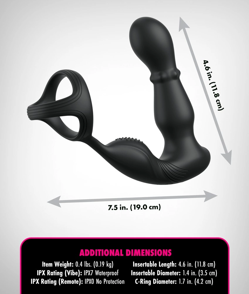 Anal Fantasy Elite Slide & Glide Intimate Silicone System