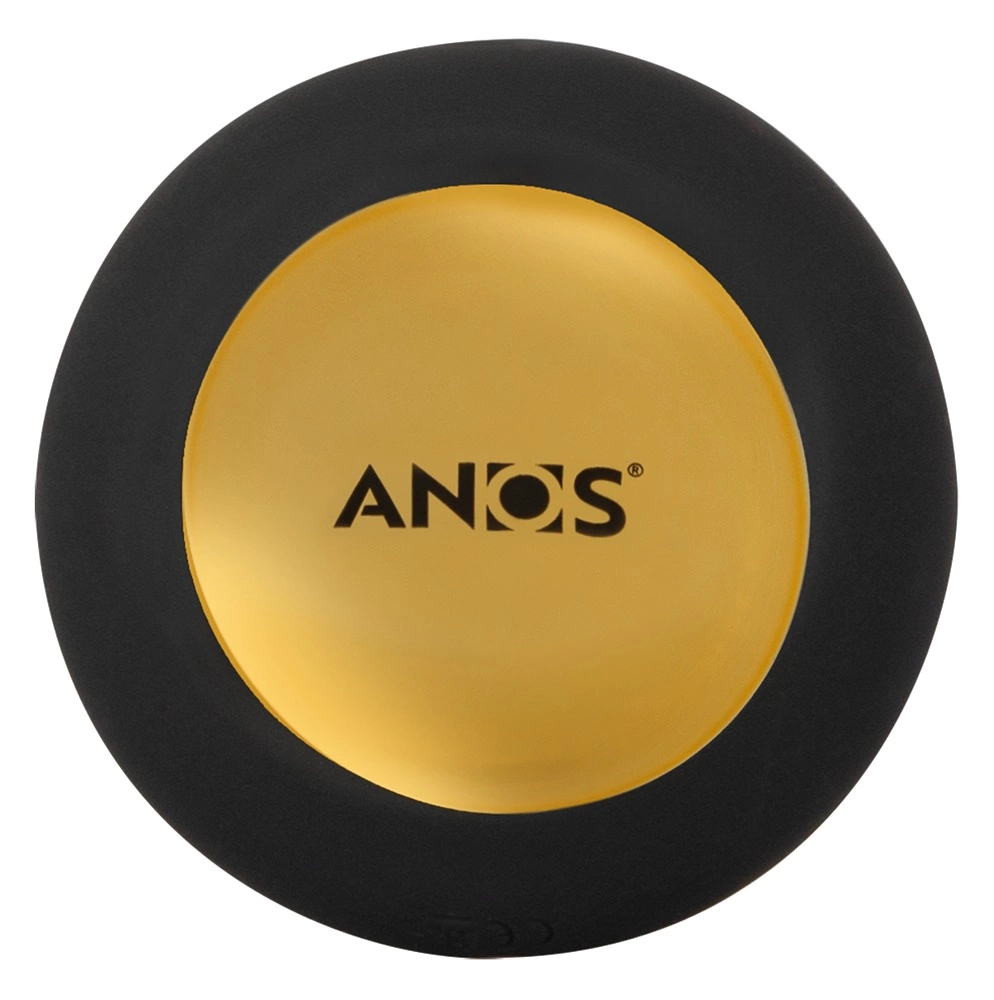 ANOS Remote Control Spiral Intimate Plug with Rotating Beads
