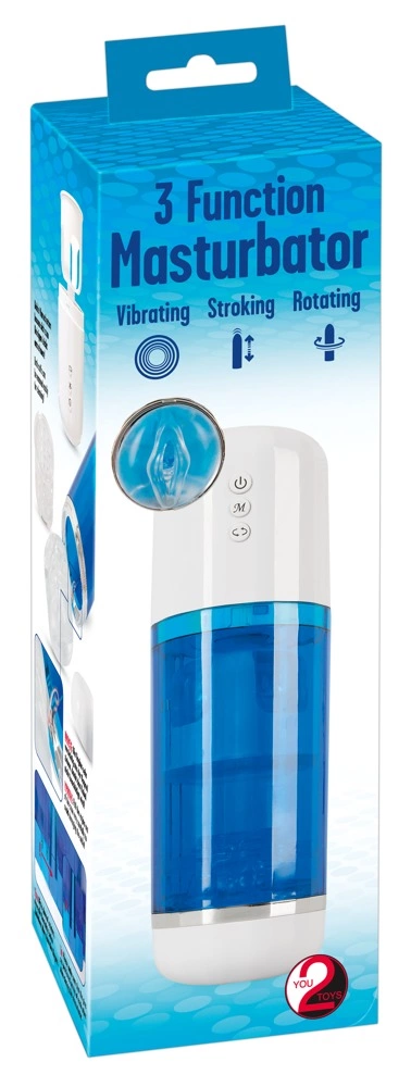 You2Toys 3-Function Intimate Machine with Rotation - Anelma You2Toys 3-Function Intimate Machine with Rotation