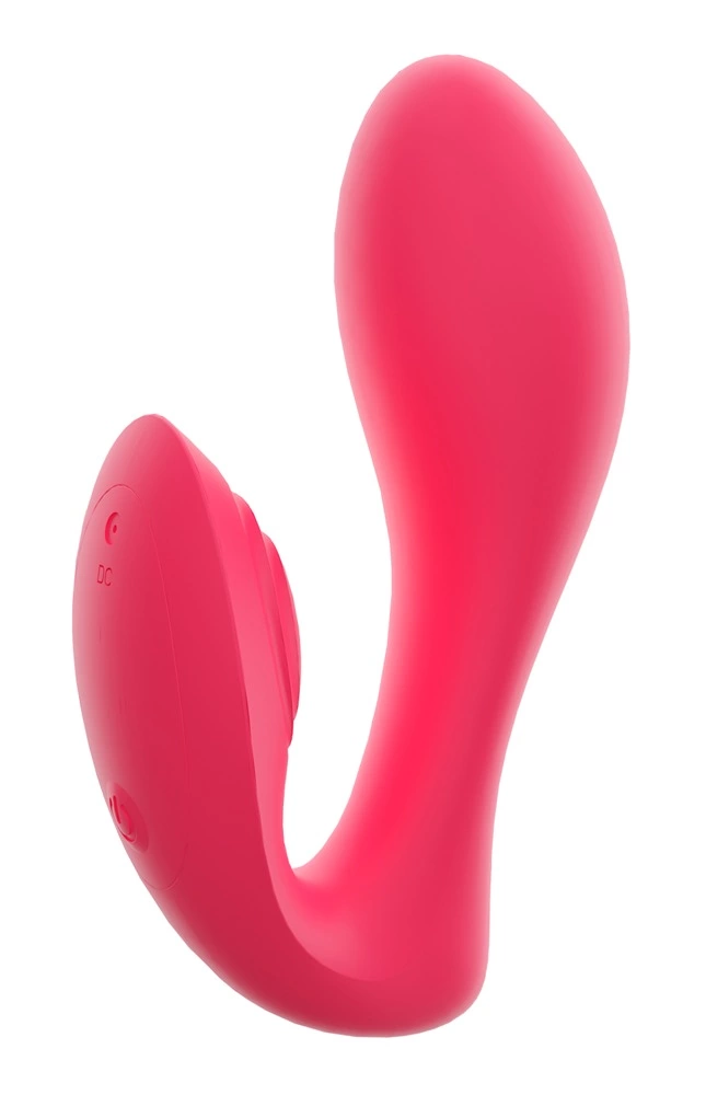 Sweet Smile G-Spot Panty Vibrator Dual Motor Silicone Pink