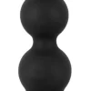 ANOS Vibrating Anal Beads Flexible 7-Mode Silicone 22.1cm Black. Anal vibrator. See functions