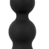 ANOS Wibrator Kulowy Silikonowy 22 cm Czarny 7 Trybow Wodoodporny