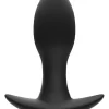 ANOS Mini Plug Vibrating Silicone Black 20 Modes Compact