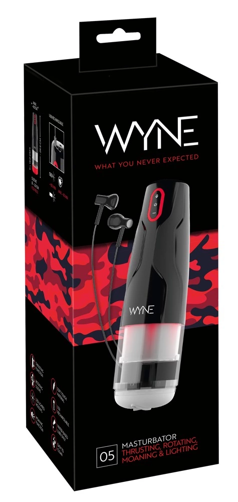 WYNE Rotating Intimate Machine 05 with LED Light & Sound