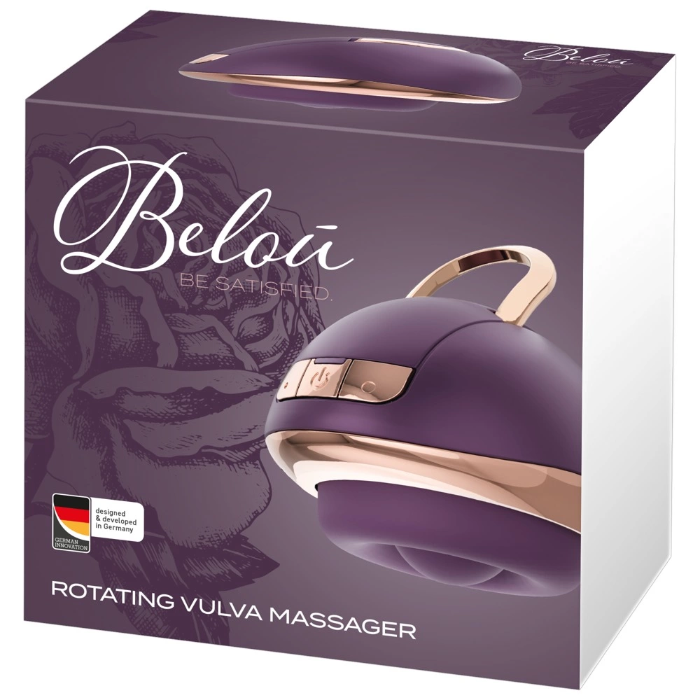 Belou Rotating Massager Hotspot Specialist - Anelma Belou Rotating Vulva Massager Fioletowy - vibraattori