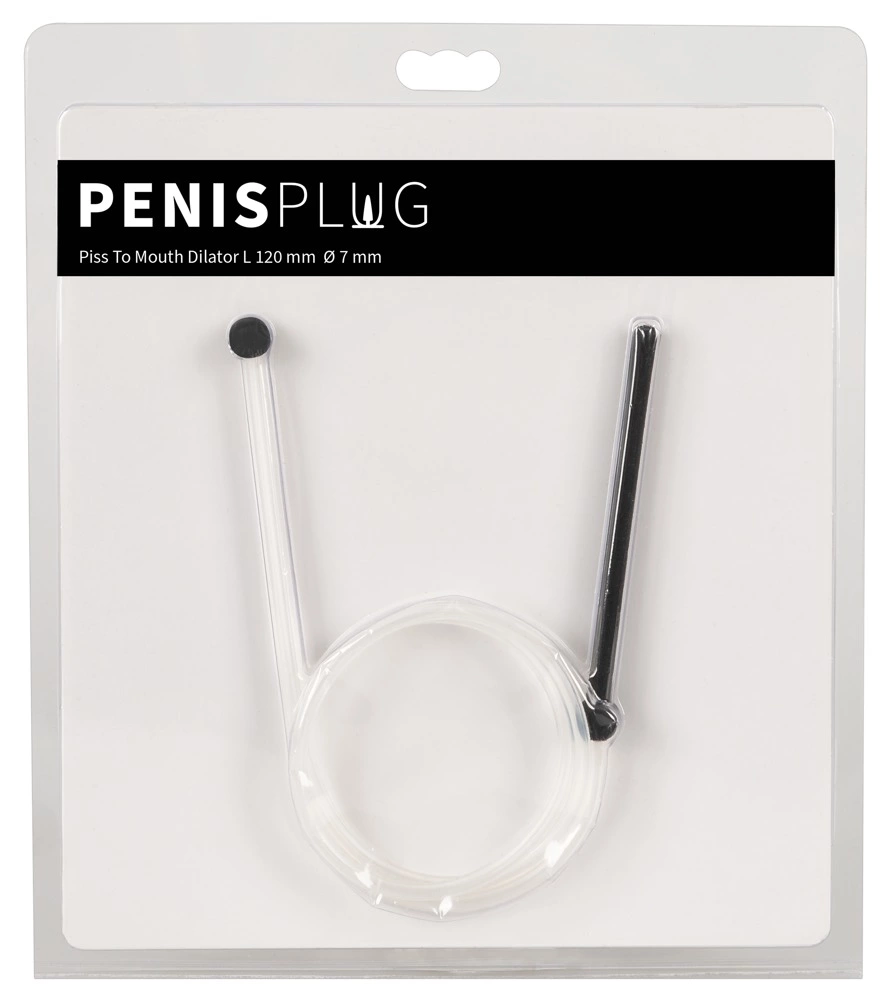 Penisplug Hollow Piss To Mouth - system intymny z rurkÄ… 88 cm