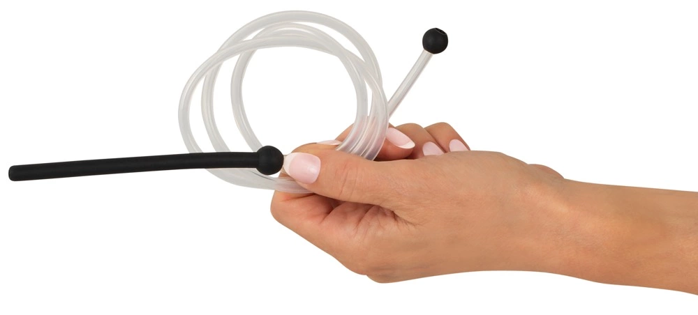 Penisplug Hollow Piss To Mouth - system intymny z rurkÄ… 88 cm