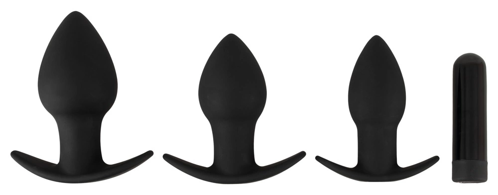 Black Velvets Zestaw 3 korkow z wibracjÄ…