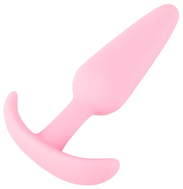 Cuties Mini Intimate Plug Rose Silicone Compact Flexible 8.4cm. Butt plug. See functions