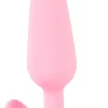 Cuties Mini Intimate Plug Rose Silicone Compact Flexible