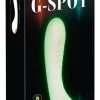 You2Toys Glow G-Spot Silicone Vibrator - Anelma You2Toys GITD Stymulator punktu G świecący w ciemności 18 cm - G-pistevibraattori