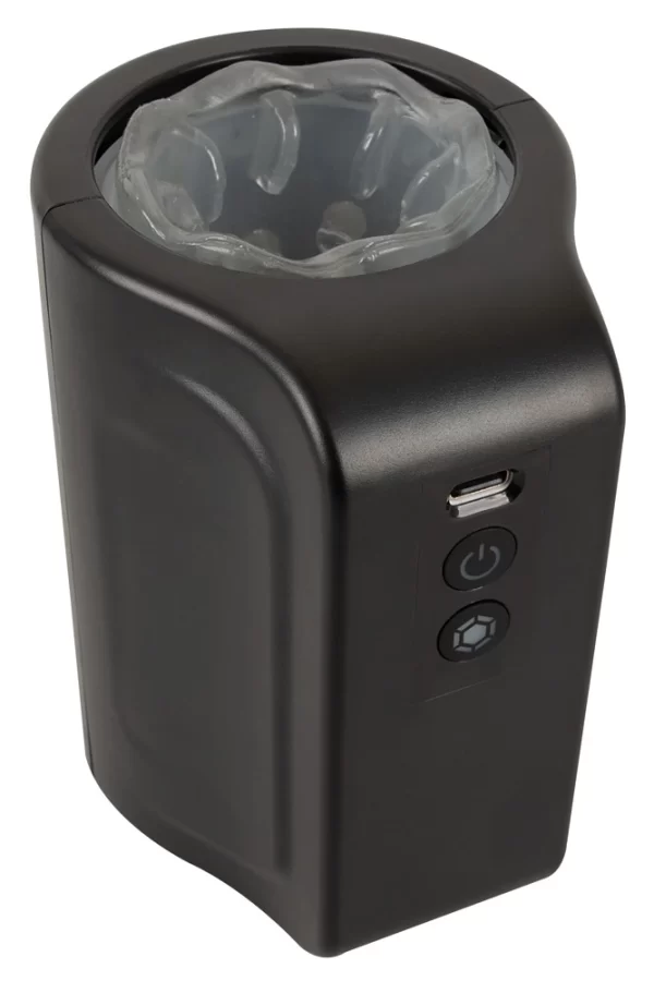 Rebel Rotating Intimate Device 7 Modes Waterproof Black 12.2 cm combines 7 vibration modes and rechargeable power in a practical