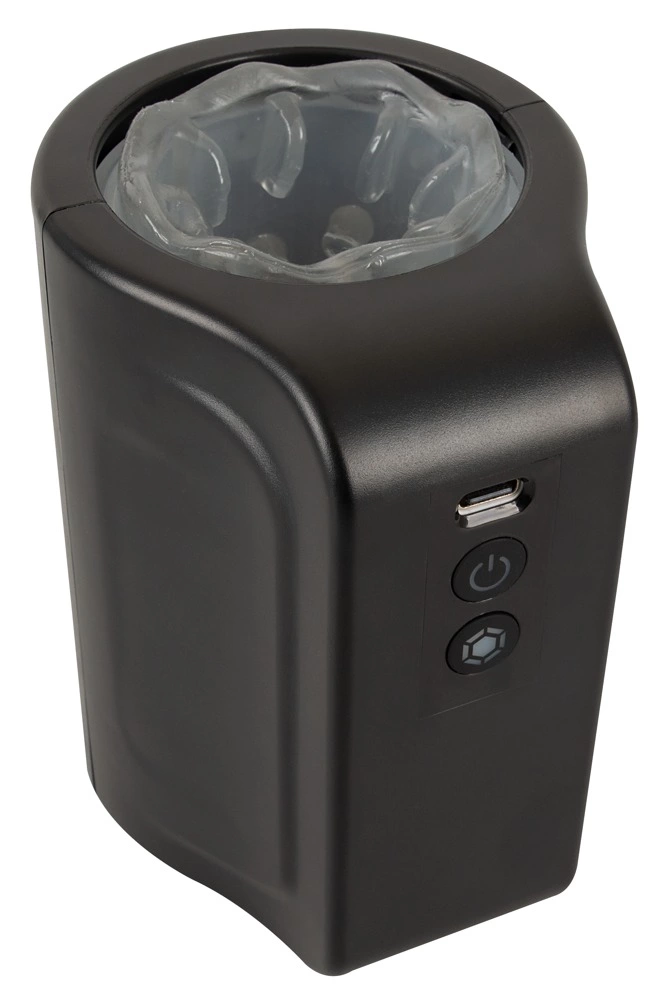 Rebel Rotating Intimate Device 7 Modes Waterproof Black 12.2 cm combines 7 vibration modes and rechargeable power in a practical