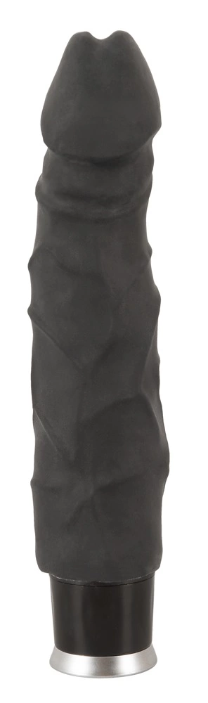 Nature Skin Wibrator Czarny 23 cm 8 Trybow Wibracji TPR