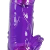 Seven Creations Wibrator Fioletowy TPE 23 cm - Powierzchnia