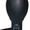 You2Toys True Black Inflatable Vibrating Plug 7-Mode Silicone 17cm. Anal vibrator. See functions