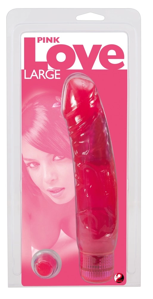 You2Toys model elastyczny duży TPE rożowy 22 cm - vibraattori