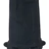 Vibra Lotus Black Flexible Silicone Stimulation Device 25 cm