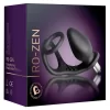 Rocks-Off RO-ZEN Black - Silicone Vibrating Ring & Plug Set