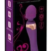 Javida Double Massager Flexible Dual-Ended Purple Silicone 21.8 cm - Anelma Javida Masażer Intymny 2w1 z Podwojnym Silnikiem