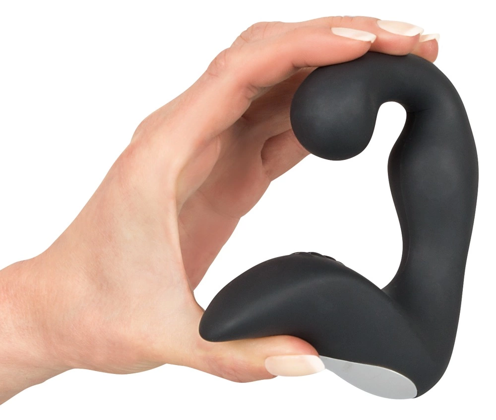 Rebel Prostate Plug Rechargeable Flexible Massager Black