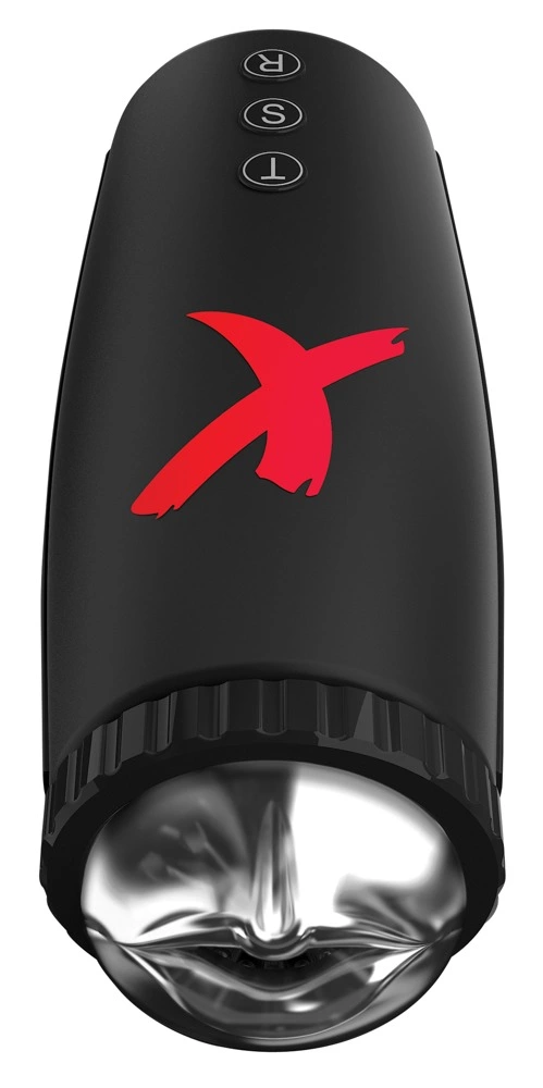 PDX Elite Moto Bator Automatic Thrust & Suction Intimate Device 22.7cm combines an ergonomic design and adjustable pressure in a practical