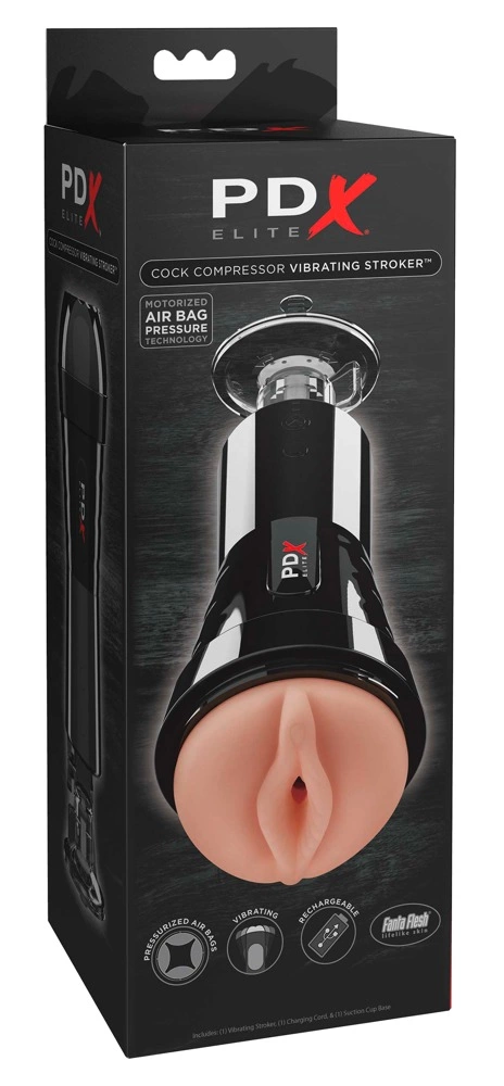 PDX Elite Compressor Vibrating Intimate Machine