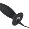 Black Velvets StoÅ¼kowy Korek Wibracyjny S 11cm czarny silikonowy