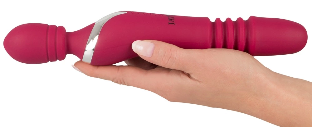 Javida Warming & Thrusting Massage Wand 27cm - Anelma 7 Modes