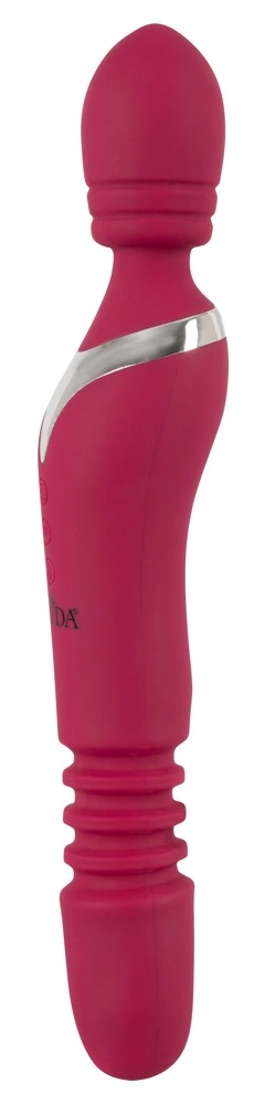 Javida Masażer z funkcją rozgrzewania i wieloma trybami wibracji 27 cm - Anelma Javida Warming & Thrusting Massage Wand 27cm