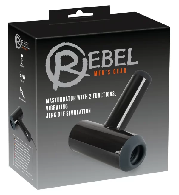 Rebel Dual-Function Black Intimate Device