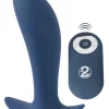 You2Toys Plug wibrujÄ…cy z pilotem 10 trybow 12 cm silikonowy czarny