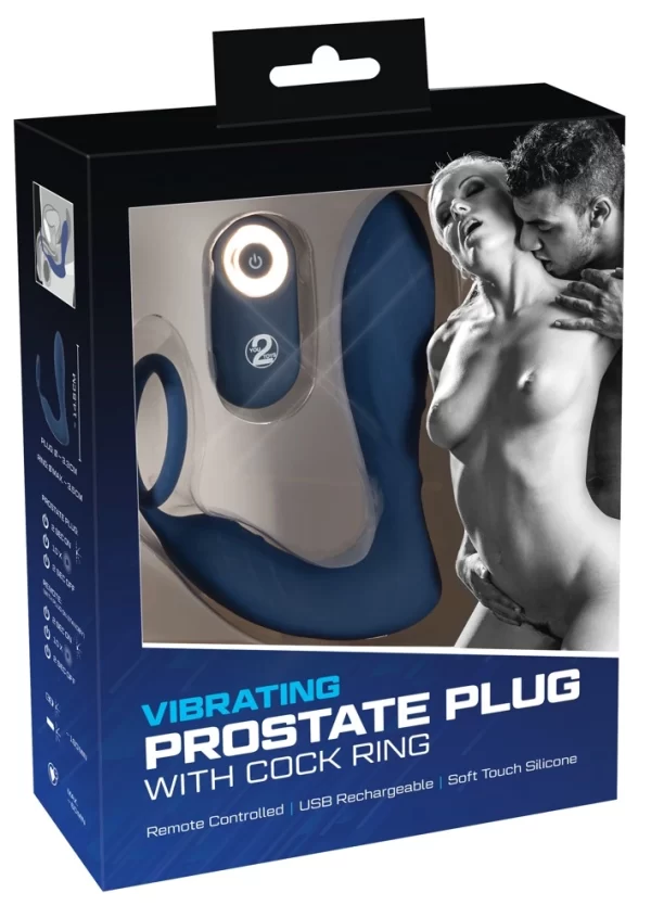 You2Toys Vibrating Silicone Prostate System with Remote