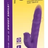 Sweet Smile Thrust Rotating Intimate Rabbit Device Silicone 24.7cm Pink - Anelma Sweet Smile Rabbit - G-pistevibraattori
