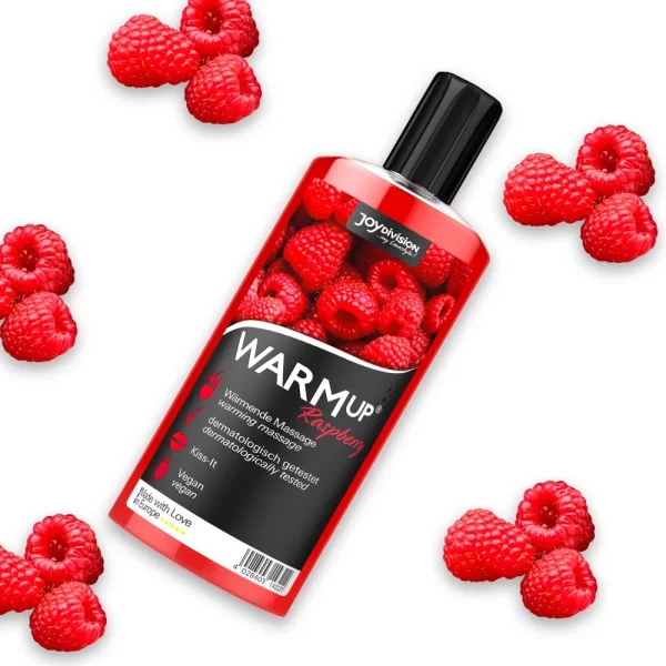 Joydivision Warmup Raspberry pÅ‚yn do masaÅ¼u rozgrzewajÄ…cy 150ml