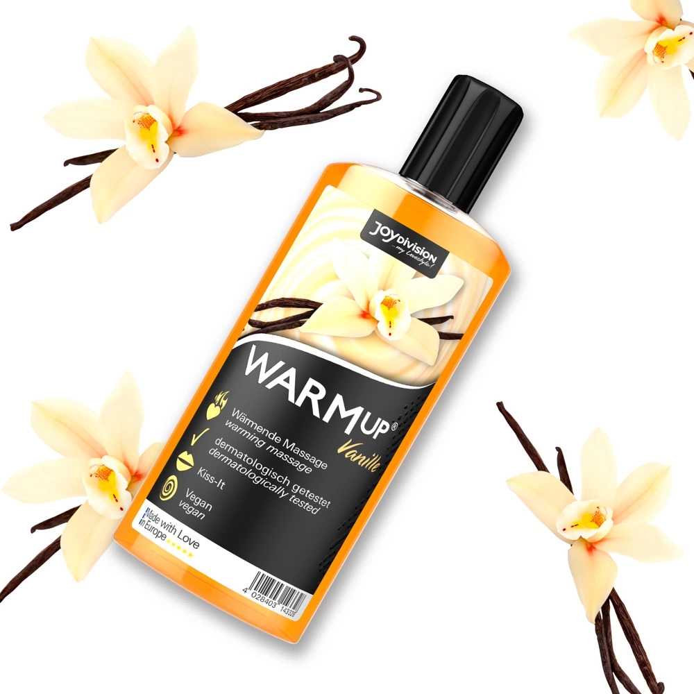 Joydivision Warmup Wanilia RozgrzewajÄ…cy PÅ‚yn do MasaÅ¼u 150ml