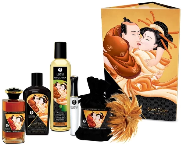 Shunga Sweet Kisses Luxury Set - 6-Piece Sensual Gift Collection