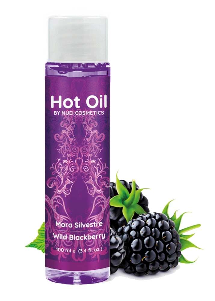 NUEI Hot Oil Wild Blackberry - Olejek do masaÅ¼u