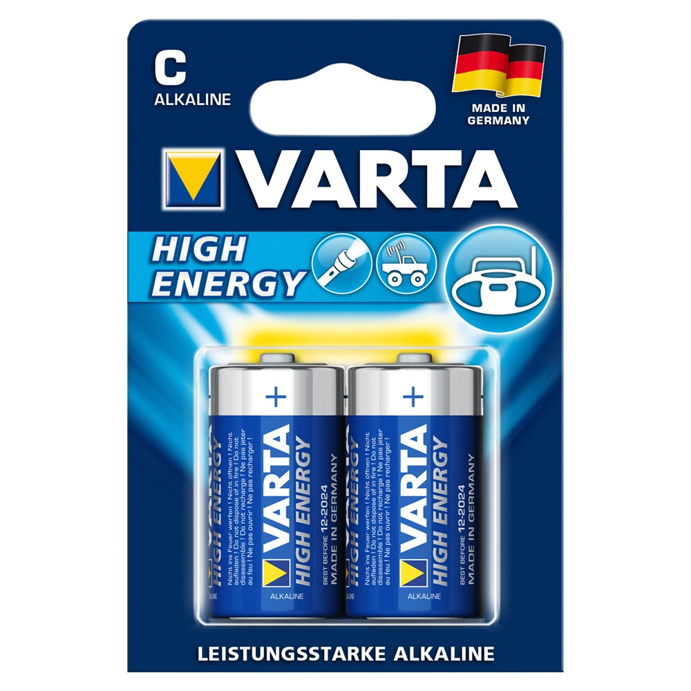 Varta Longlife Power Baterie Alkaliczne C LR14 1