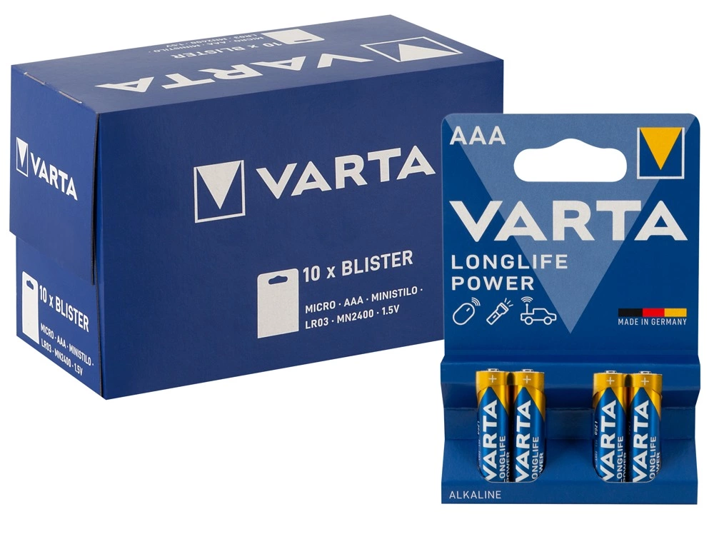 Varta Longlife Power Baterie AAA LR03 40 sztuk 1