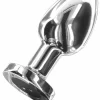 TOYJOY The Glider Vibrating Plug Large Stainless Steel 7 Modes USB