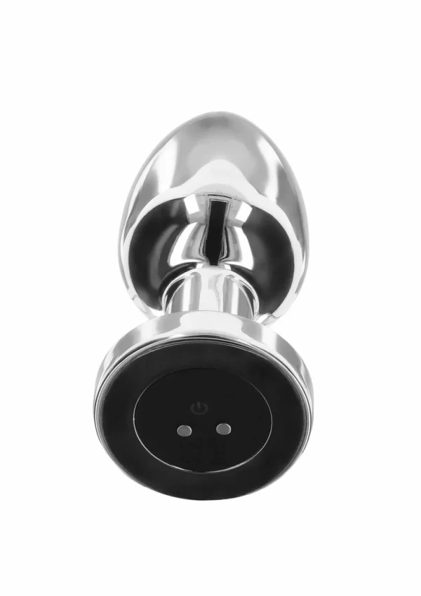 TOYJOY The Glider Vibrating Plug Large stalowy